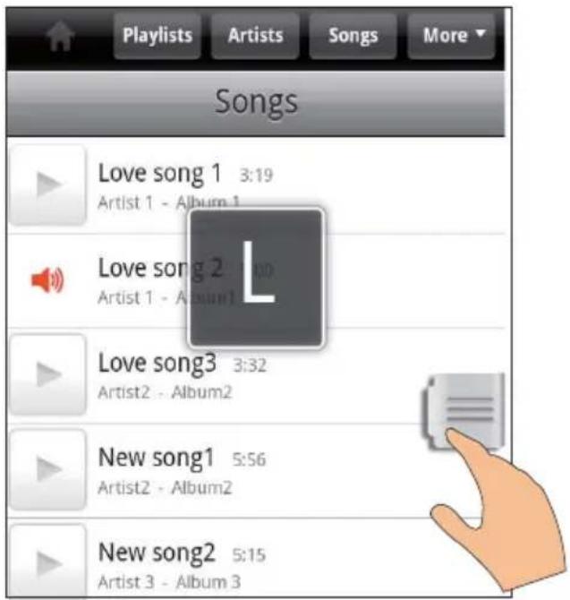 Playlists Artists Songs More Songs Love song 1 3:19 Artist 1 - Album 1 Love song 2 Artist 1 - Album1 Love song3 3:32 Artist2 - Album2 New song1 5:56 Artist2 - Album2 New song2 5:15 Artist 3 - Album 3