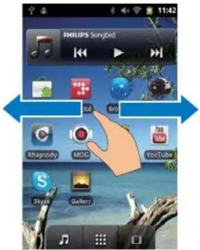 PHILIPS Songbird 11:42 Rhapsody MOG YouTube Skyyze Gallery