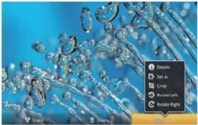 PHILIPS GoGear SA3CNT08K - Pour faire pivoter une image - 1