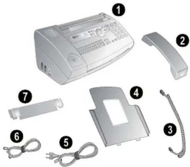 PHILIPS FaxPro PPF725 - Contenu de l'emballage - 1