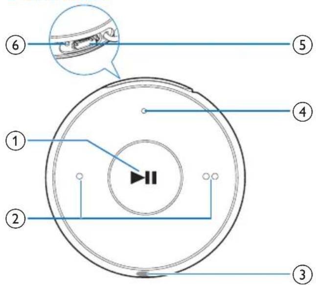 PHILIPS GoGEAR SA5DOT02BN - Aperçu - 1