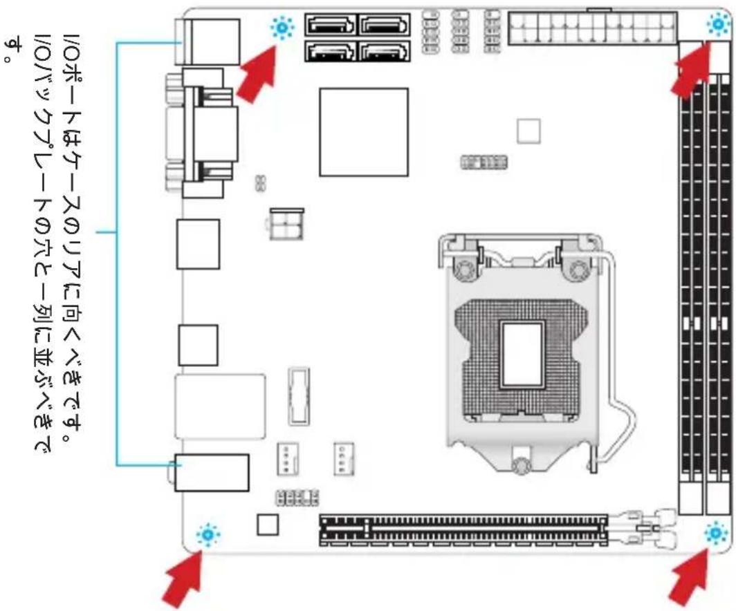 IOポートはケーブのリアに何くずる。