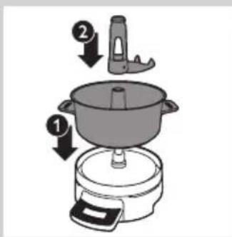 PHILIPS Jamie Oliver HR1055 - Opbevaring af HomeCooker - 1
