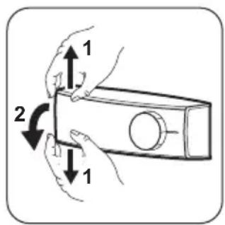 ZANUSSI ZRB33100WA - Substituir a lâmpada - 1