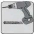 Wentronic TV EasyFlex Slim L - Required tools - 5