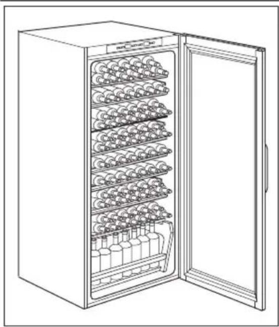 AEG SWD81800G1 - Lagerung des Weins - 1