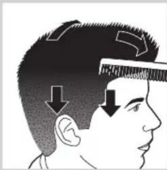 PHILIPS QC5132 - Memangkas rambut dengan sisir pemangkas rambut (REGULER) - 1