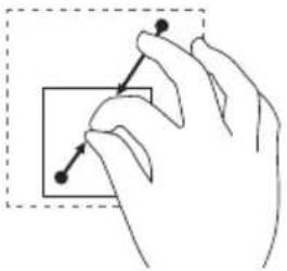 DELL Venue 8 Pro - Gestes - 6