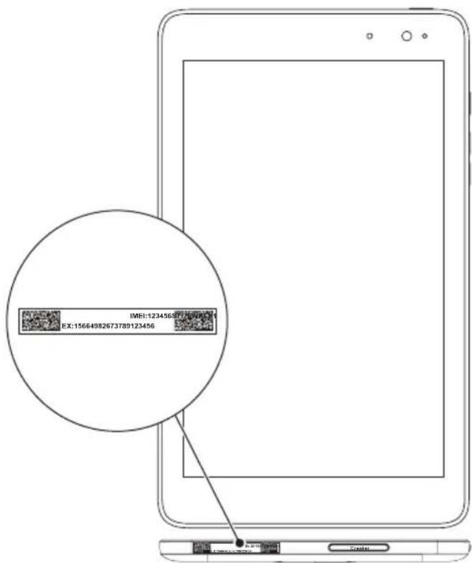 IMEI:123456SF70WV EX:15664982673789123456 Ceramic