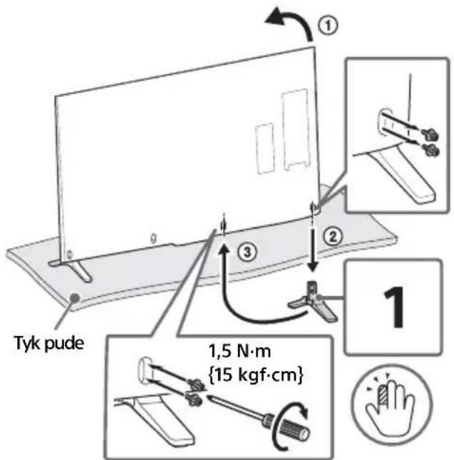 Tyk pude 1,5 N·m {15 kgf·cm} ① ② ③ ④