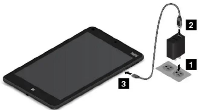 LENOVO ThinkPad 8 - Chargementdelabatterie - 2