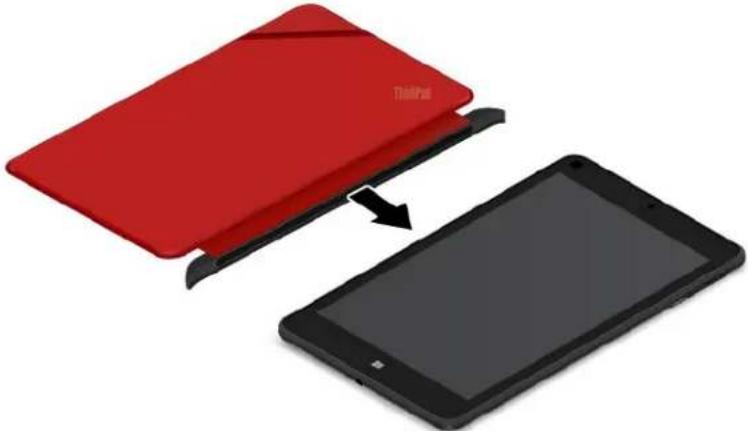 LENOVO ThinkPad 8 - UtilisationduThinkPad8QuickshotCover - 1