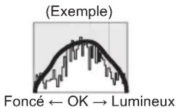 (Exemple) Foncé ← OK → Lumineux
