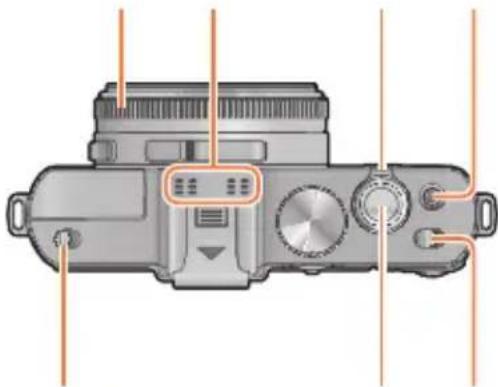 LEICA D-Lux 6 ‘Edition 100’ - Noms des composants - 1