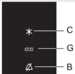 GORENJE R6192FW - BANDEAU DE COMMANDES 3 - 3