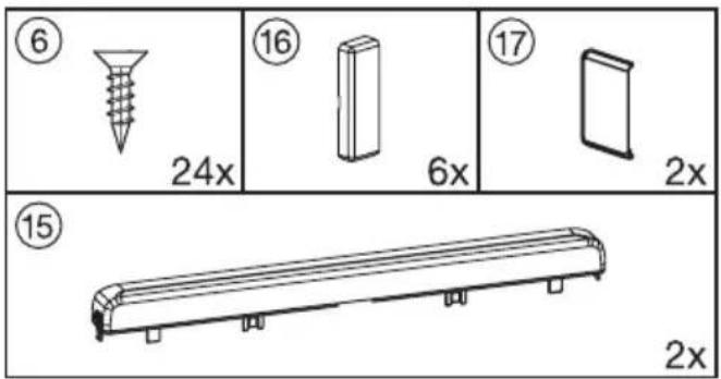 MIELE KFN 37692 iDE - - Pour le montage de la porte de l'appareil : - 1
