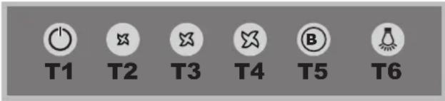 T1 T2 T3 T4 B T5 T6