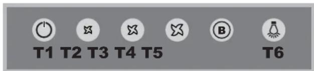 T1 T2 T3 T4 T5 B T6