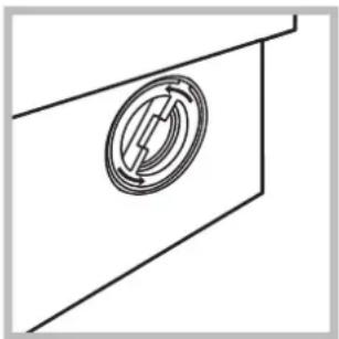 INDESIT IWC 61051 C ECO - Limpar a bomba - 2