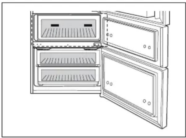 BEKO CN153220X - Compartimento de armazenamento da Multizona - 1