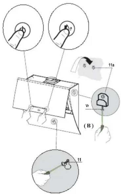 Diagram illustrating a device's electrical switch operation with labeled components and directional arrows