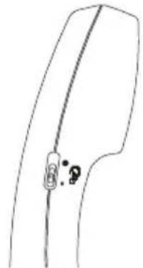 AUDIOLINE TEL 38 CLIP - Einstellen der Hörerlautstärke - 1