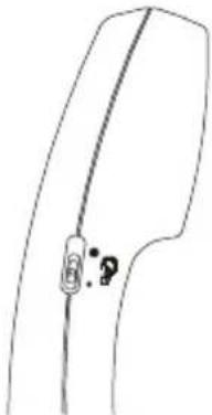 Simple line drawing of a curved object with a small inset detail (no text or symbols).