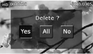 AIPTEK AHD H23 - Delete Videos - 2