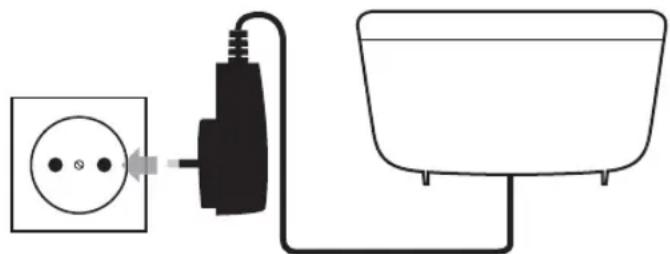 Amplicom PowerTel 980 - Brancher le socle chargeur - 1