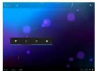 Digital interface with a play button and abstract blue-purple background (no readable text or symbols).