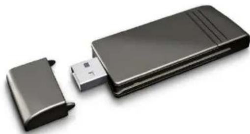 Two black USB flash drives, one open and one closed, shown against a white background (no text or symbols visible).