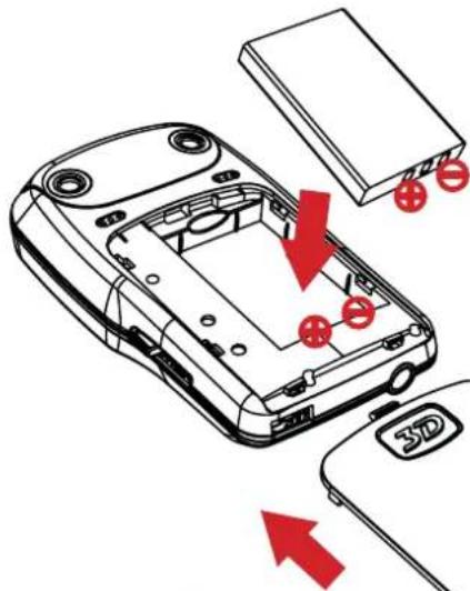 AIPTEK 3D i2 - De batterij plaatsen - 2