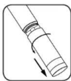 Anchor Audio AN-130RC - REPLACE BATTERY - BODY-PACK TRANSMITTER - 1