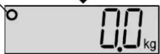 A&D Médical UC-321PBT - Your weight is displayed after the symbol is displayed. - 1