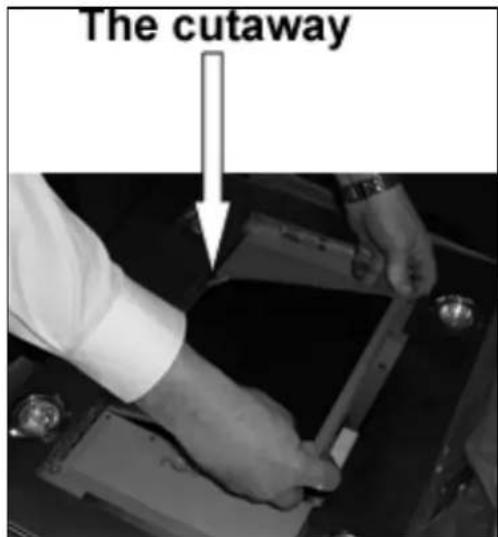 The cutaway