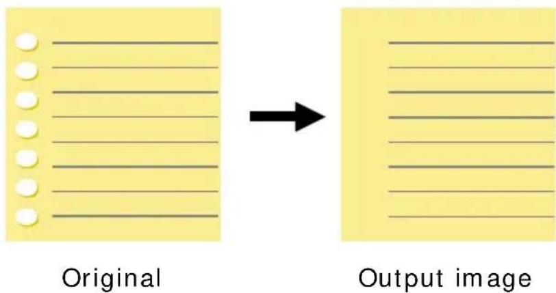 Original Output image