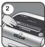 FELLOWES Intellishred SB-89Ci - SAFESENSE® TECHNOLOGY OPERATION - 2