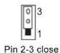BIOSTAR G31M+ - JUSBV1: Power Source Header for USB Ports - 3