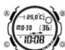 CASIO Fishing Timer Ana Digital - To view the time in another city - 2