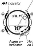 CASIO Fishing Timer Ana Digital - To use the countdown timer - 3