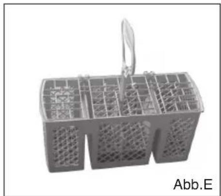 Exterior view of a gray plastic container with perforated sides and a handle, no text or symbols visible.