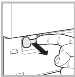 Hotpoint Ariston AQLF8F 292 U - Opening the porthole door manually - 2