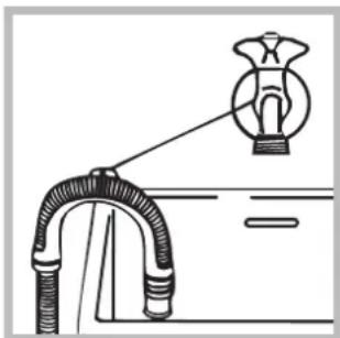 Hotpoint Ariston ECOT7D 149 (EU) - Collegamento del tubo di scarico - 2