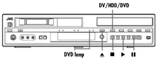 JVC DV/HDD/DVD DVD lamp