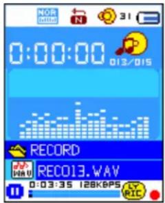 0:00:00 013/015 RECORD RECO13.WAV 0:03:35 128KPS