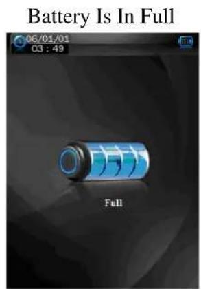 Battery Is In Full 06/01/01 03:49 Full