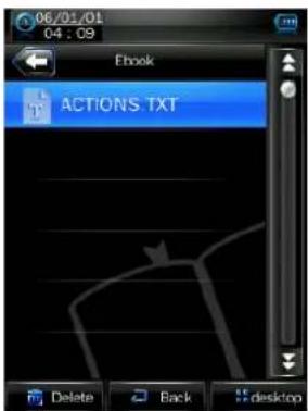06/01/04 04 : 09 Ebook ACTIONS.TXT Delete Back desktop