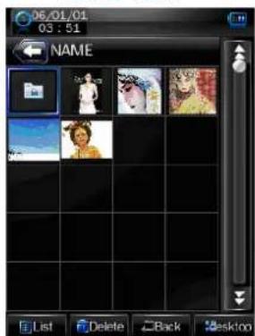 05/01/01 03:51 NAME List Delete Back Desktop