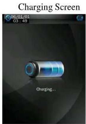 Charging Screen 06/01/01 03:49 Charging...