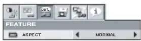 MITSUBISHI WD620U-G - To cancel the menu: - 1